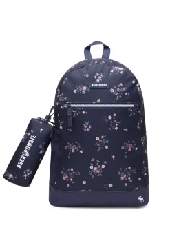 Abercrombie & Fitch Blue Backpack with Pencil Case