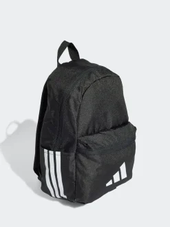 adidas Black 3 Bar Kids Backpack