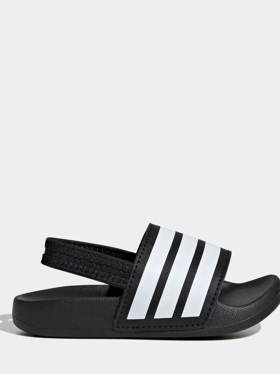 adidas Black Adilette Estrap Infant Slides