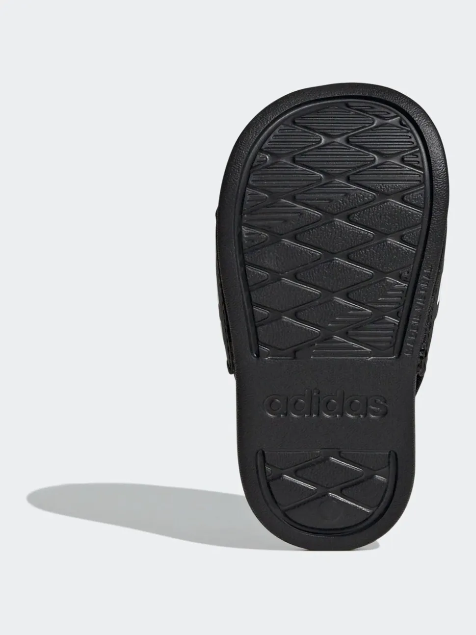 adidas Black Adilette Estrap Infant Slides