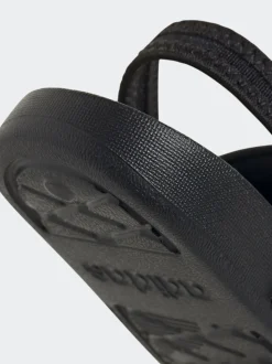 adidas Black Adilette Estrap Infant Slides
