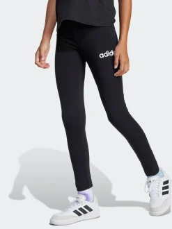 adidas Black Essentials Linear Kids Leggings