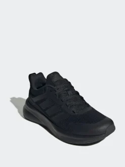 adidas Black Fortarun 4.0 Lace Junior Trainers