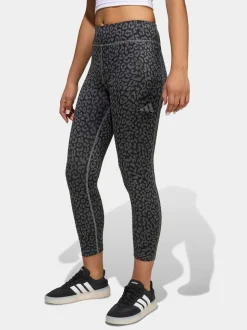 adidas Black Future Icons Soft Touch 7/8 Leggings