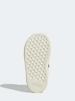 adidas Black Grand Court 2.0 Elastic Lace Infant Trainers