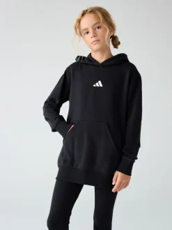 adidas Black Kids Hoodie and Leggings Set