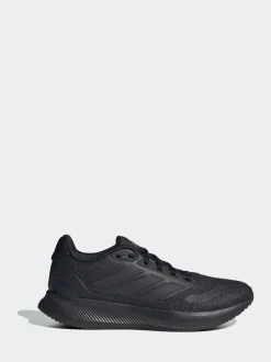adidas Black Runfalcon 5 Lace Running Junior Trainers