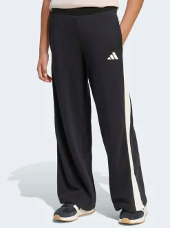 adidas Black Stadium Wide Leg Trousers