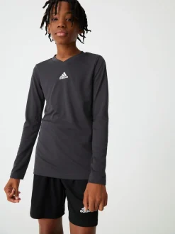 adidas Black Team Base T-Shirt