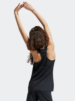 adidas Black Techfit Kids Tank Top