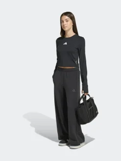 adidas Black Techfit Long Sleeved T-Shirt