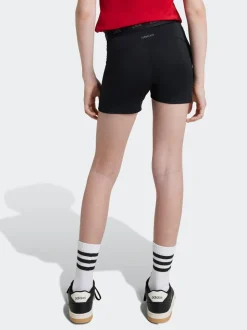 adidas Black TECHFIT Short Tights Kids