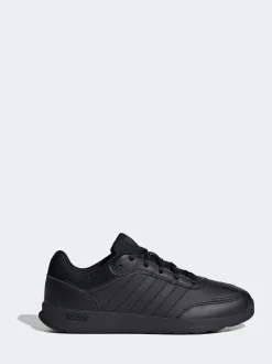 adidas Black Tensaur Switch Lace Junior Trainers