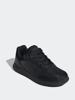 adidas Black Tensaur Switch Lace Junior Trainers