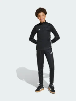 adidas Black Tiro 25 Essentials Training Tracksuit Bottoms