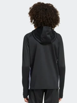 adidas Black Tiro 25 Essentials Winterized Training Top Kids