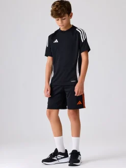 adidas Black Tiro 24 Kids Shorts