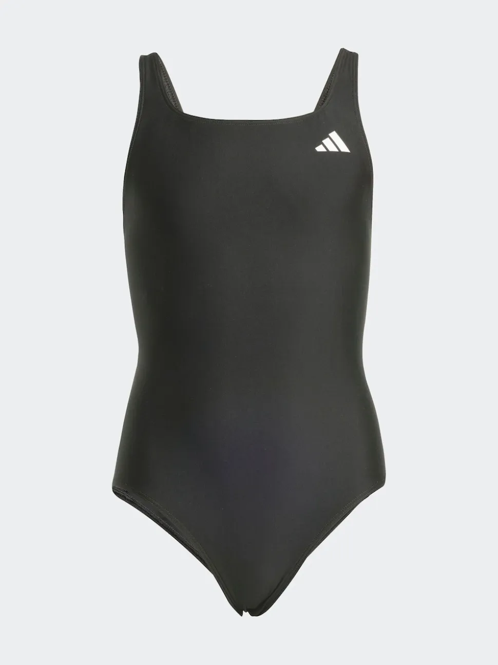 adidas Black V-back Kids Swimsuit