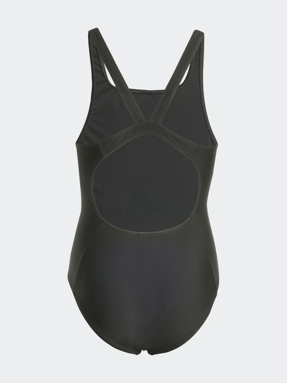 adidas Black V-back Kids Swimsuit