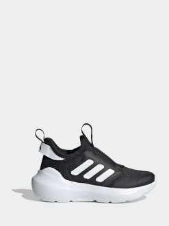 adidas Black/White Tensaur Comfort Kids Trainers