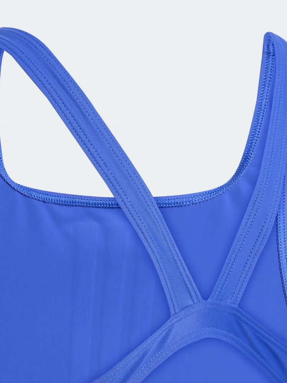 adidas Blue 3-Stripes Kids Swimsuit