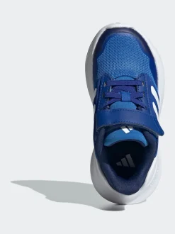 adidas Blue Tensaur Run 2.0 Hook and Loop Kids Trainers