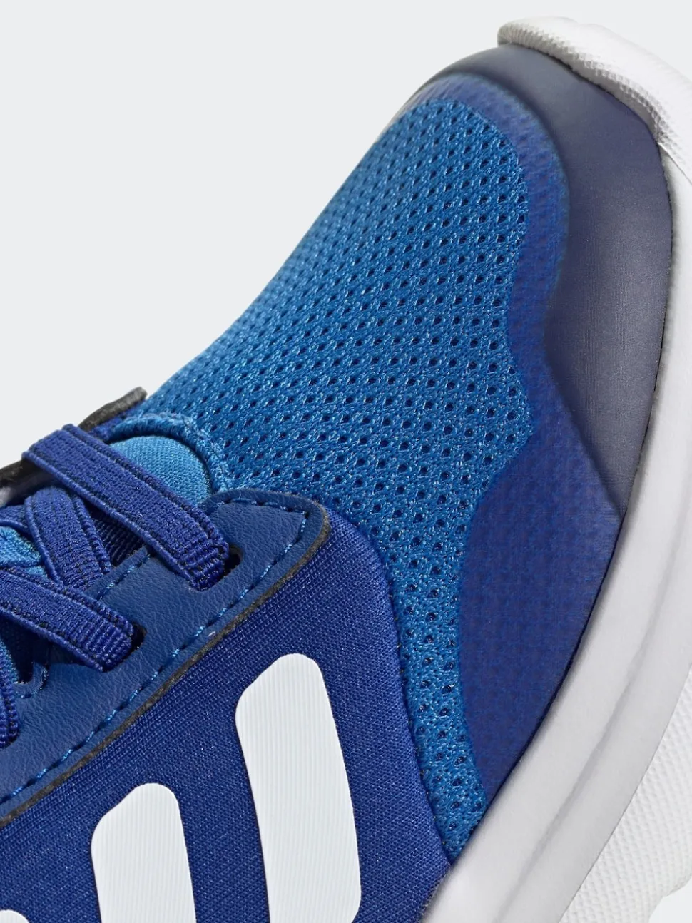 adidas Blue Tensaur Run 2.0 Hook and Loop Kids Trainers