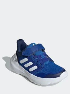 adidas Blue Tensaur Run 2.0 Hook and Loop Kids Trainers