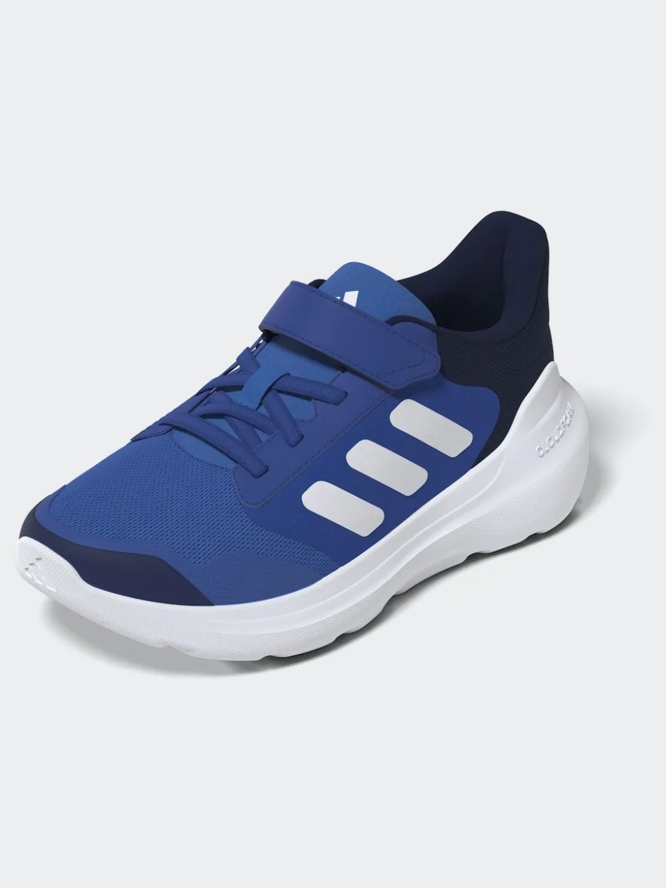 adidas Blue Tensaur Run 2.0 Hook and Loop Kids Trainers