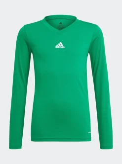 adidas Bright Green Team Base T-Shirt