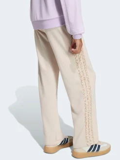 adidas Brown Animal 3-Stripes Joggers