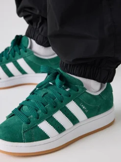 adidas Green Campus 00s Lace Junior Trainers