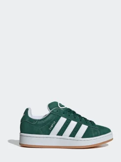 adidas Green Campus 00s Lace Junior Trainers
