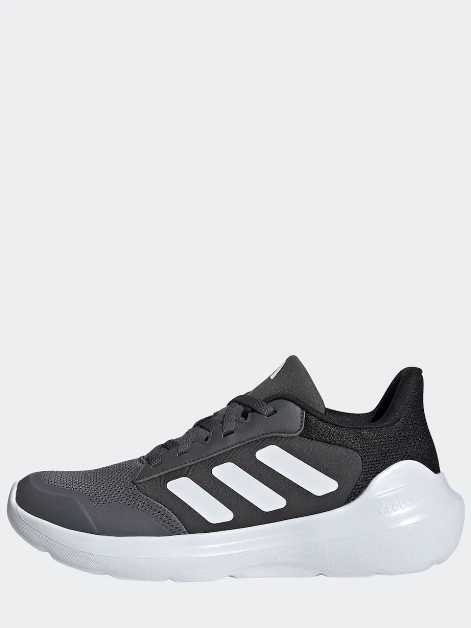adidas Grey Tensaur Run 2.0 Lace Junior Trainers