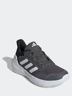 adidas Grey Tensaur Run 2.0 Lace Junior Trainers