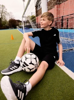 adidas Grey Tensaur Run 2.0 Lace Junior Trainers