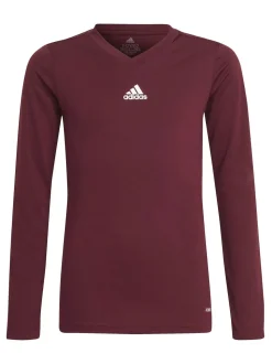 adidas Maroon Red Team Base T-Shirt