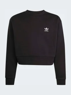 adidas Originals Black Boxy Sweatshirt