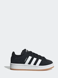 adidas Originals Black Campus 00s Elastic Lace Kids Trainers