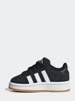 adidas Originals Black Campus 00s Comfort Closure Elastic Lace Infant Trainers