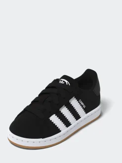 adidas Originals Black Campus 00s Comfort Closure Elastic Lace Infant Trainers
