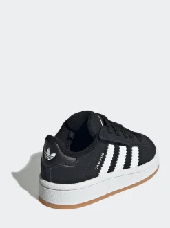 adidas Originals Black Campus 00s Comfort Closure Elastic Lace Infant Trainers
