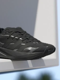 adidas Originals Black Lightblaze Lace Junior Trainers