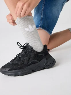 adidas Originals Black OZWEEGO Lace Junior Trainers