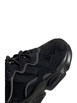 adidas Originals Black OZWEEGO Elastic Lace Infant Trainers