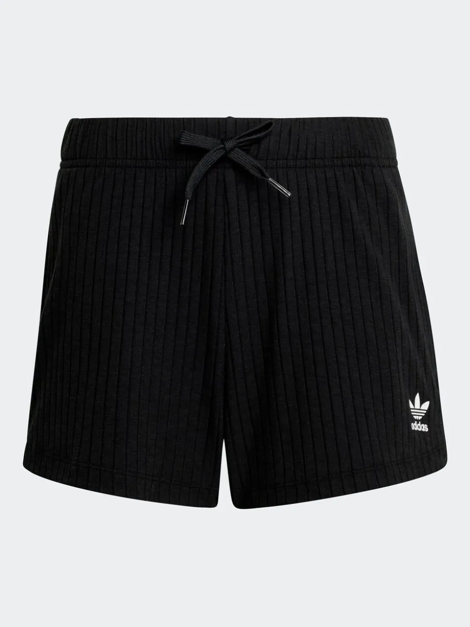 adidas originals Black Ribbed Shorts Kids