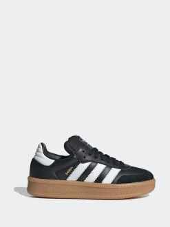 adidas Originals Black Samba XLG Lace Junior Trainers
