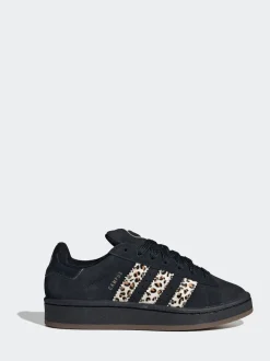 adidas Originals Black/Animal Campus 00s Lace Junior Trainers