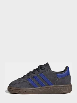 adidas Originals Black/Navy Handball Spezial Comfort Closure Elastic Lace Infant Trainers