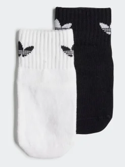 adidas Originals Black/White Kids Anti Slip Socks